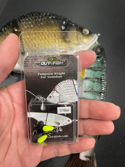 Swimbait weight｜Quick Attach (Tungsten)