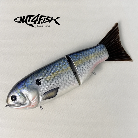 Titan | Blue Pearl Shad - Out4Fish × Little River Lure Lady