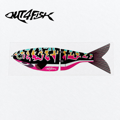 Baby Shad | Art Shad Stickers