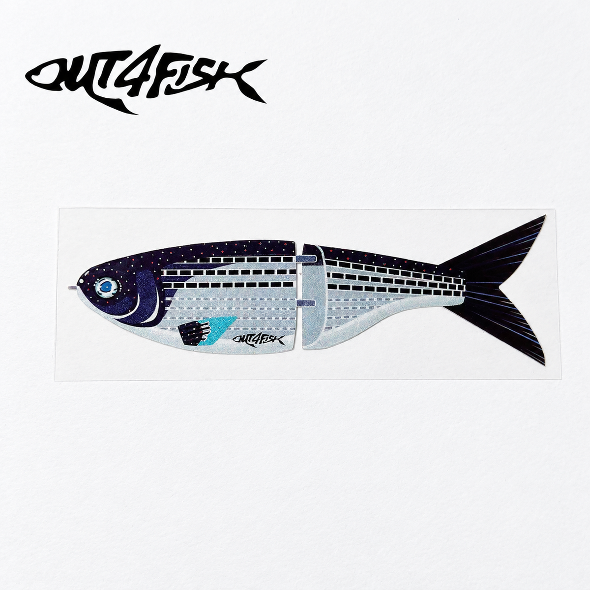 Baby Shad | Art Shad Stickers