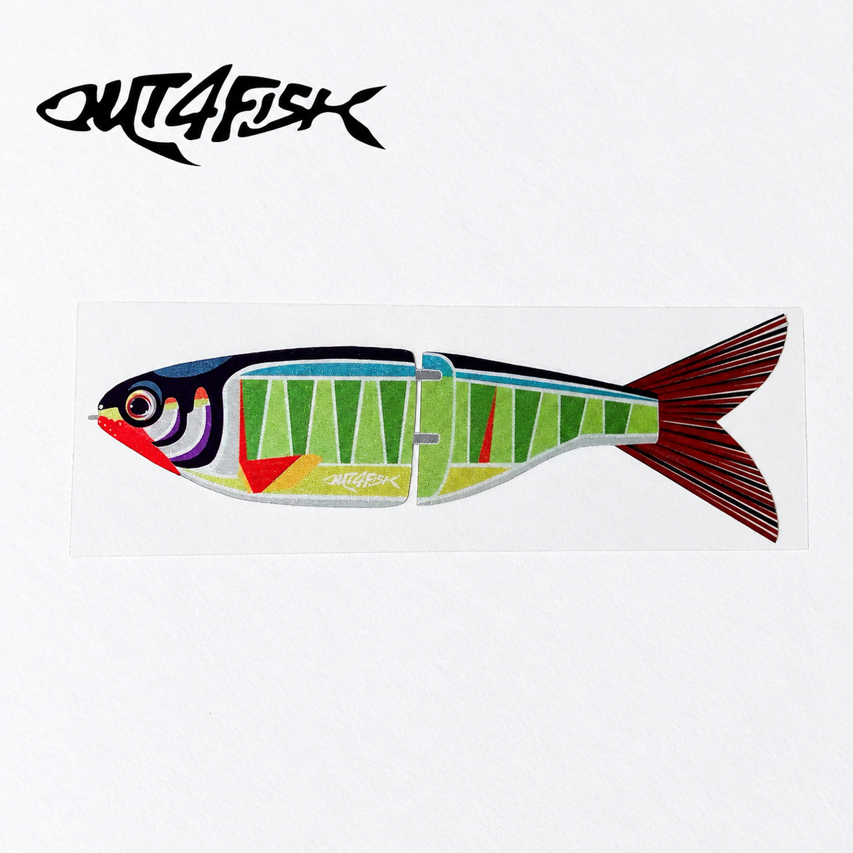 Baby Shad | Art Shad Stickers