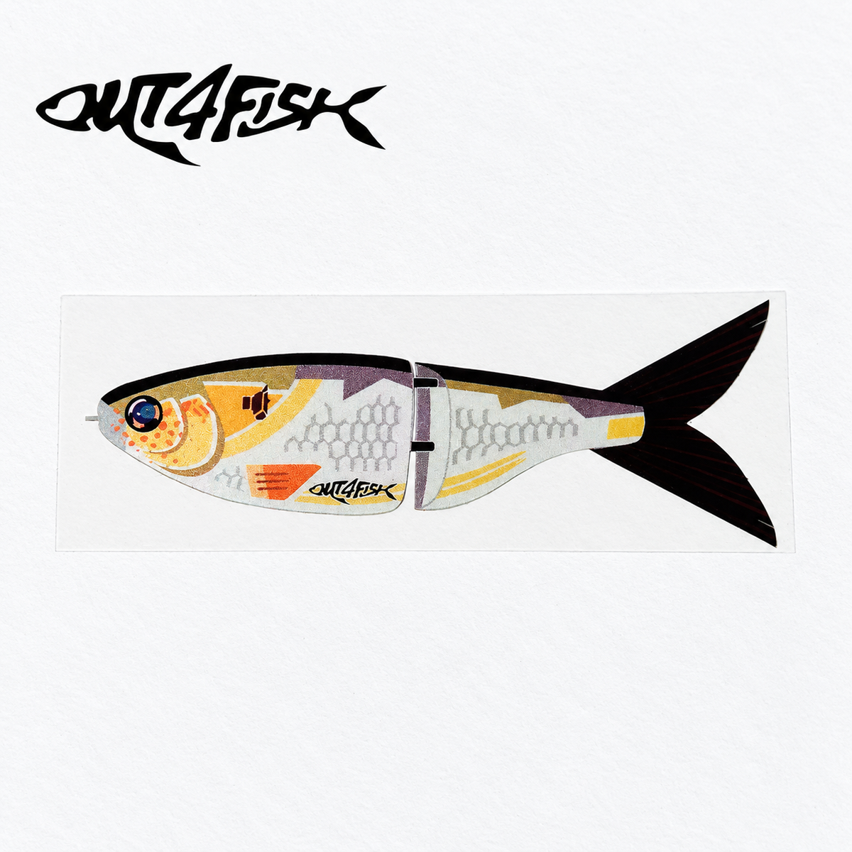 Baby Shad | Art Shad Stickers