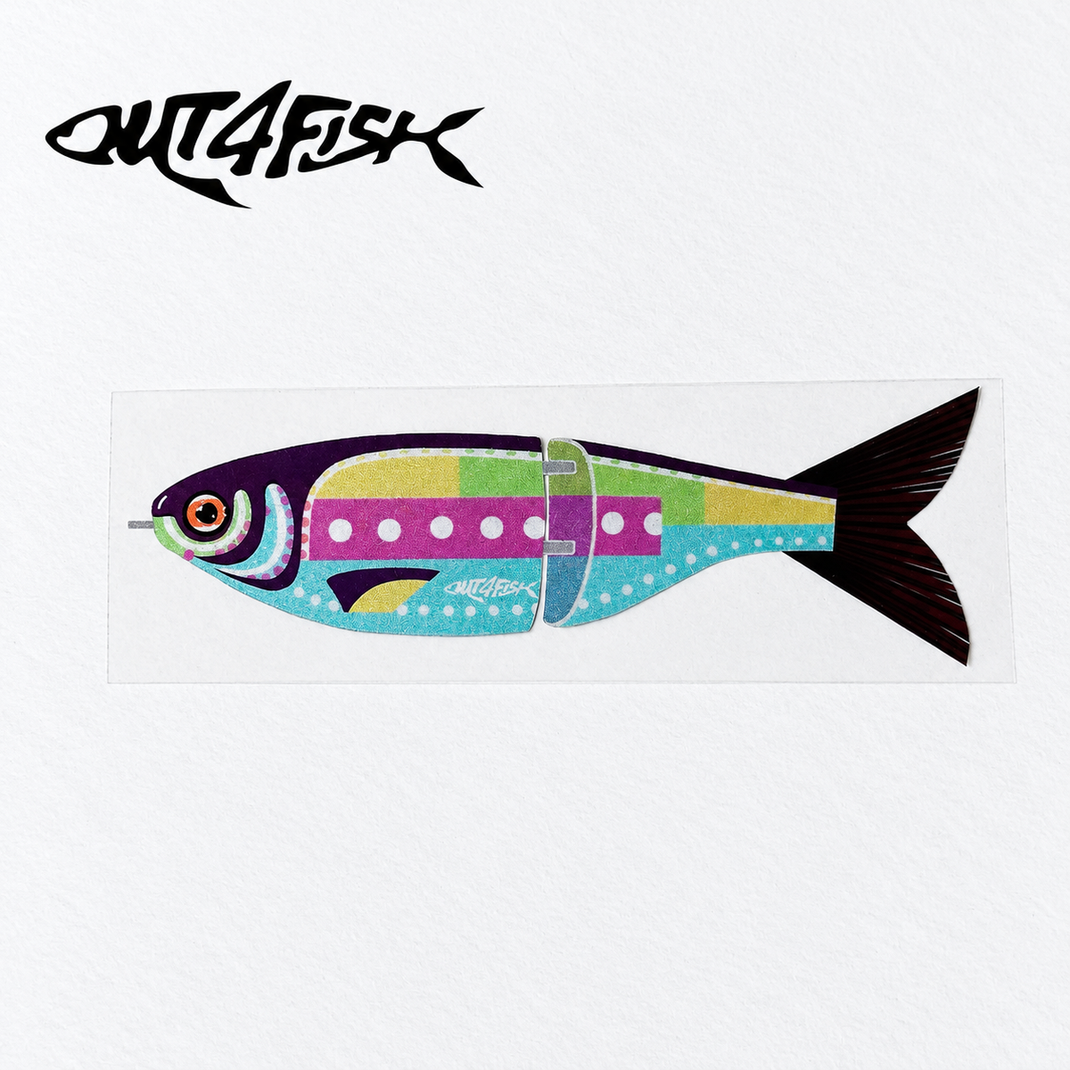 Baby Shad | Art Shad Stickers