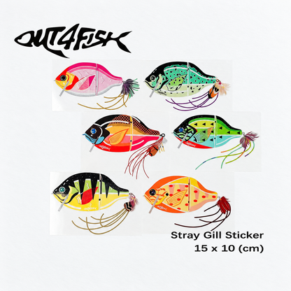 StrayGill | Art Sunfish Stickers