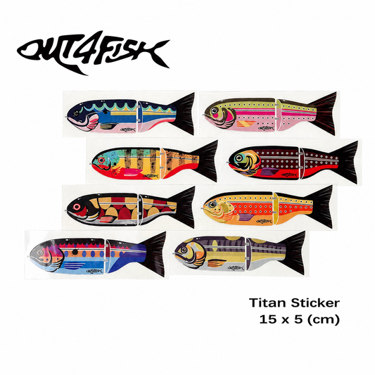 Titan | Art Trout Stickers